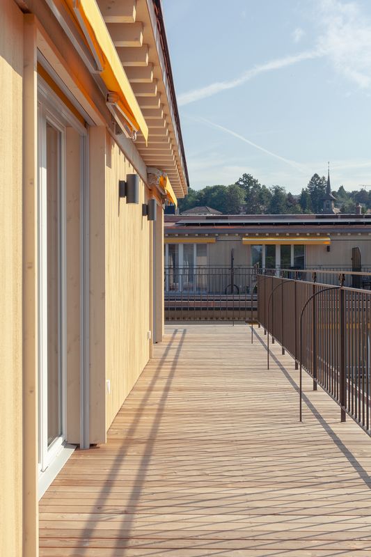 Transformation et surélévation d'un ensemble d'immeubles classés – David Gagnebin-de Bons